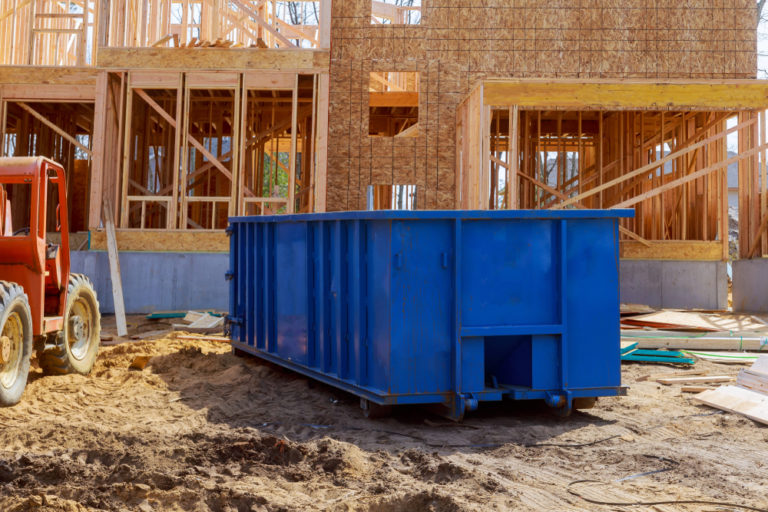 construction rolloff dumpster New York